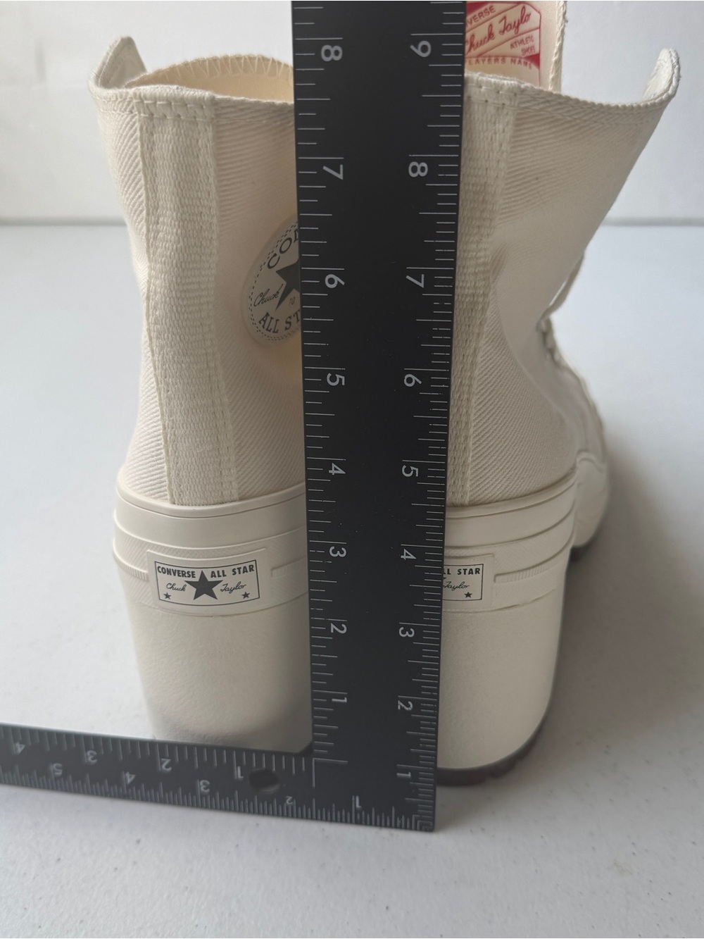 Converse Chuck 70 De Luxe Heel Shoes Egret Sneaker Unisex W 9.5 M 7.5 A05348C - Picture 13 of 16